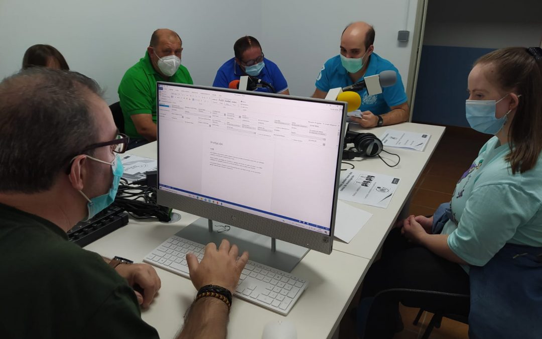 Fundación Iberdrola apuesta por una radio inclusiva en ASPACE Cáceres.