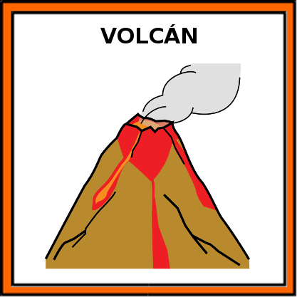 El volcán de la Palma